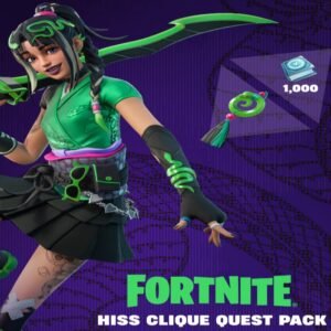 Fortnite - Hiss Clique Quest Pack + 1000 V-Bucks Challenge DLC AR XBOX One / Xbox Series X|S CD Key