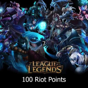 League of Legends 100 RP Prepaid Card US